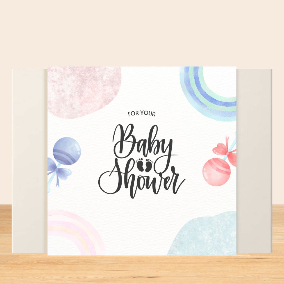 Baby Shower Sleeve - Baby Gifts Australia