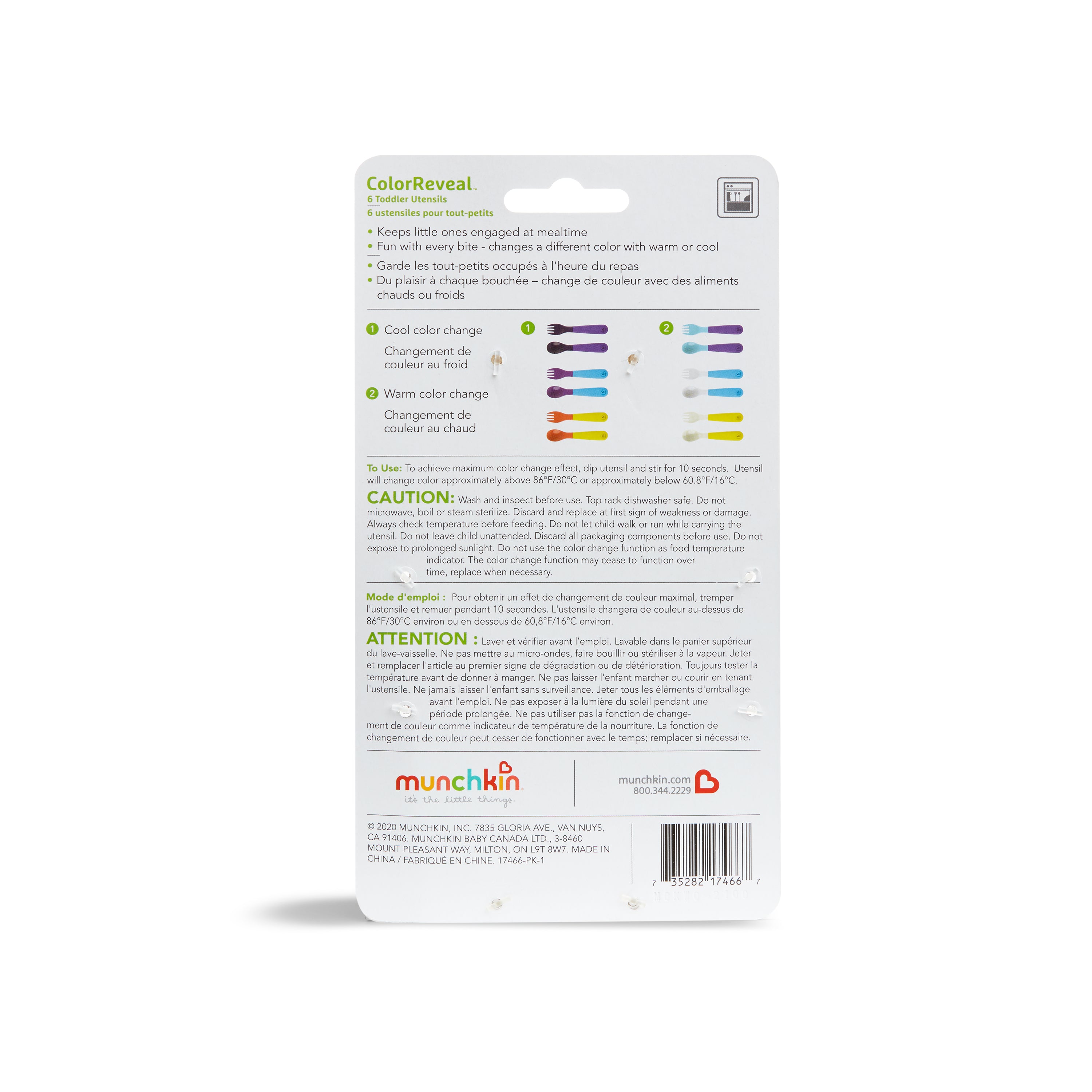 ColorReveal Color Changing Toddler Utensils - 6pk - Baby Gifts Australia