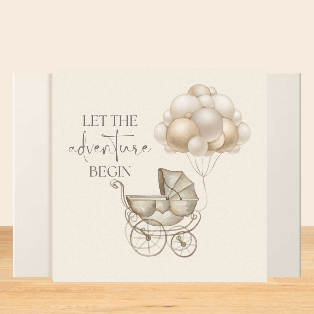 New Baby Adventure Sleeve - Baby Gifts Australia