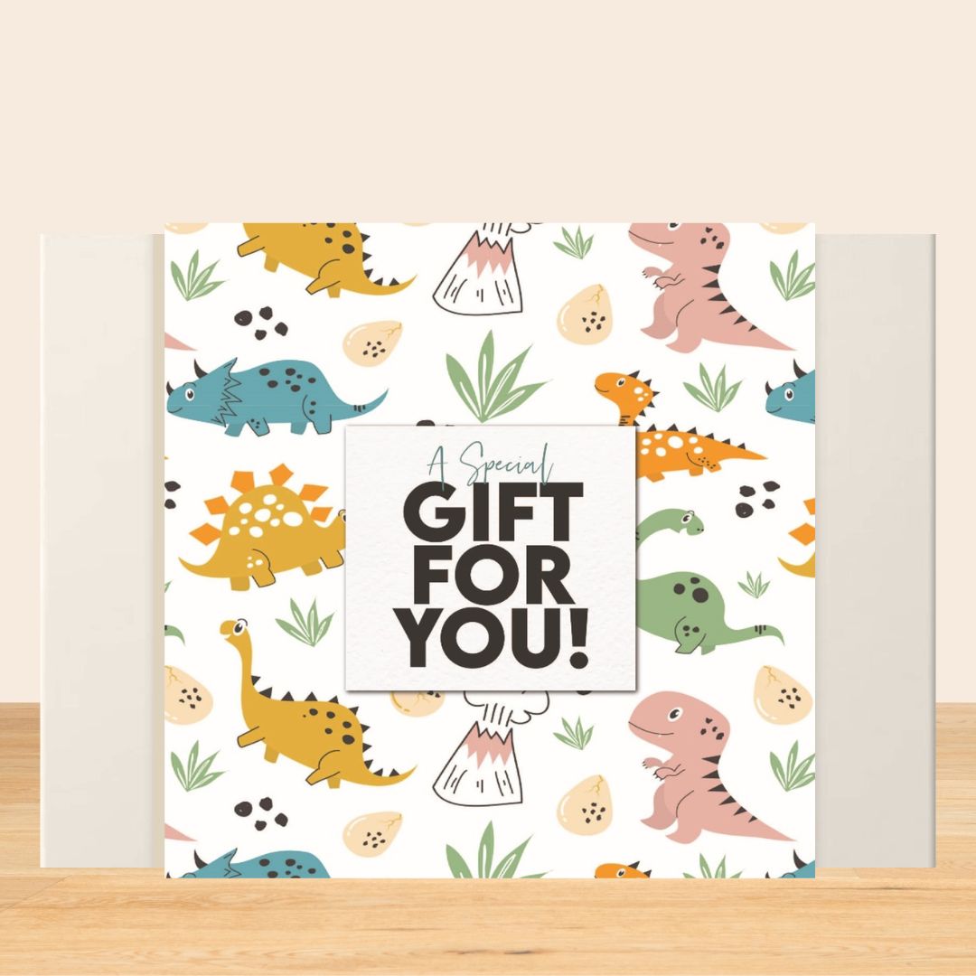 Kids Gift Dino Sleeve - Baby Gifts Australia