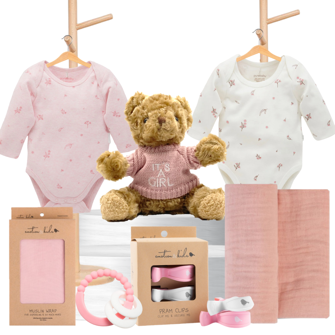 Newborn Little Girl Baby Hamper