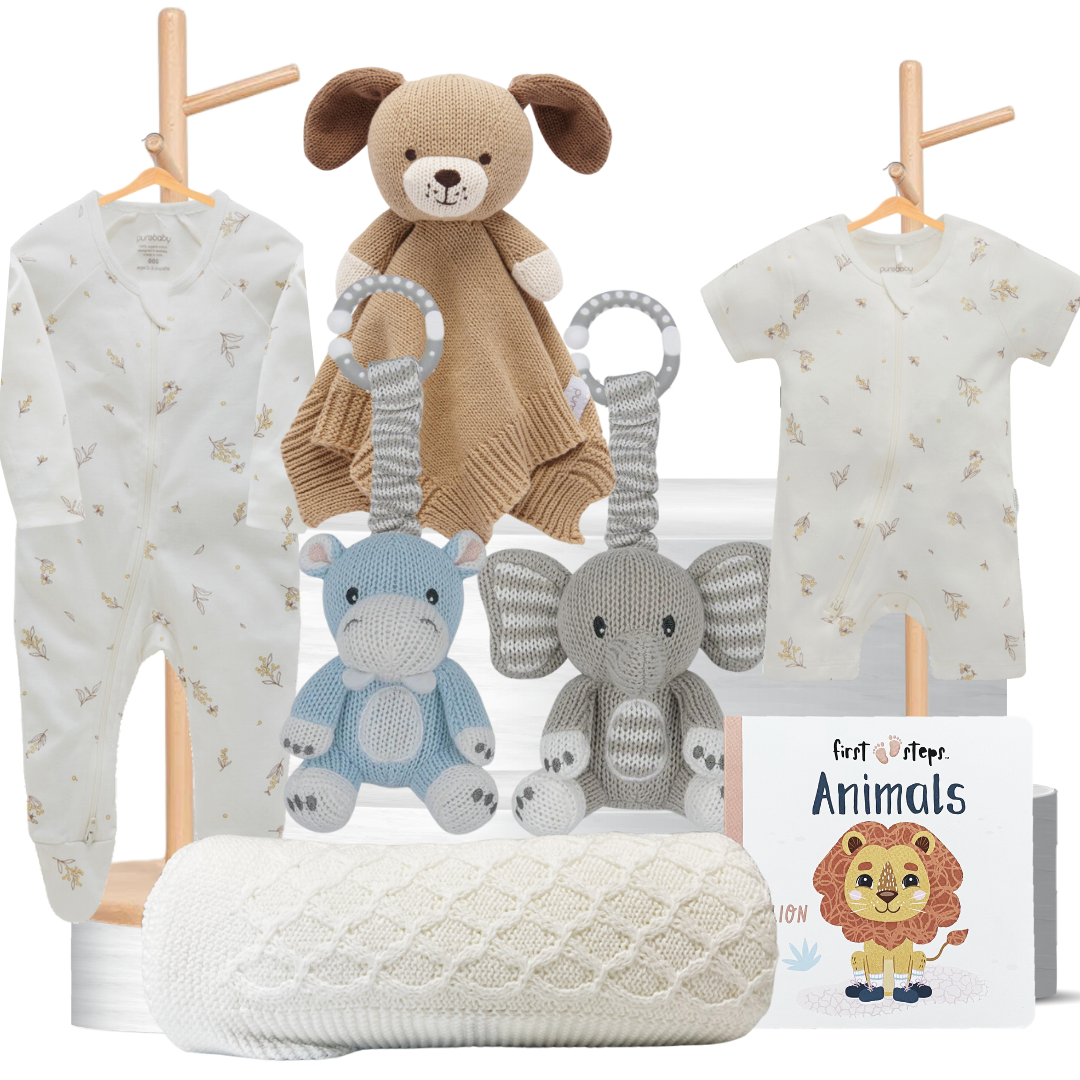 Pure Baby Snuggles Hamper