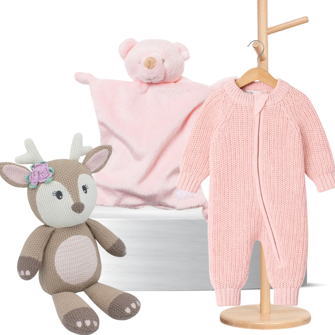 Essentials for Baby Girl's Winter Hamper
