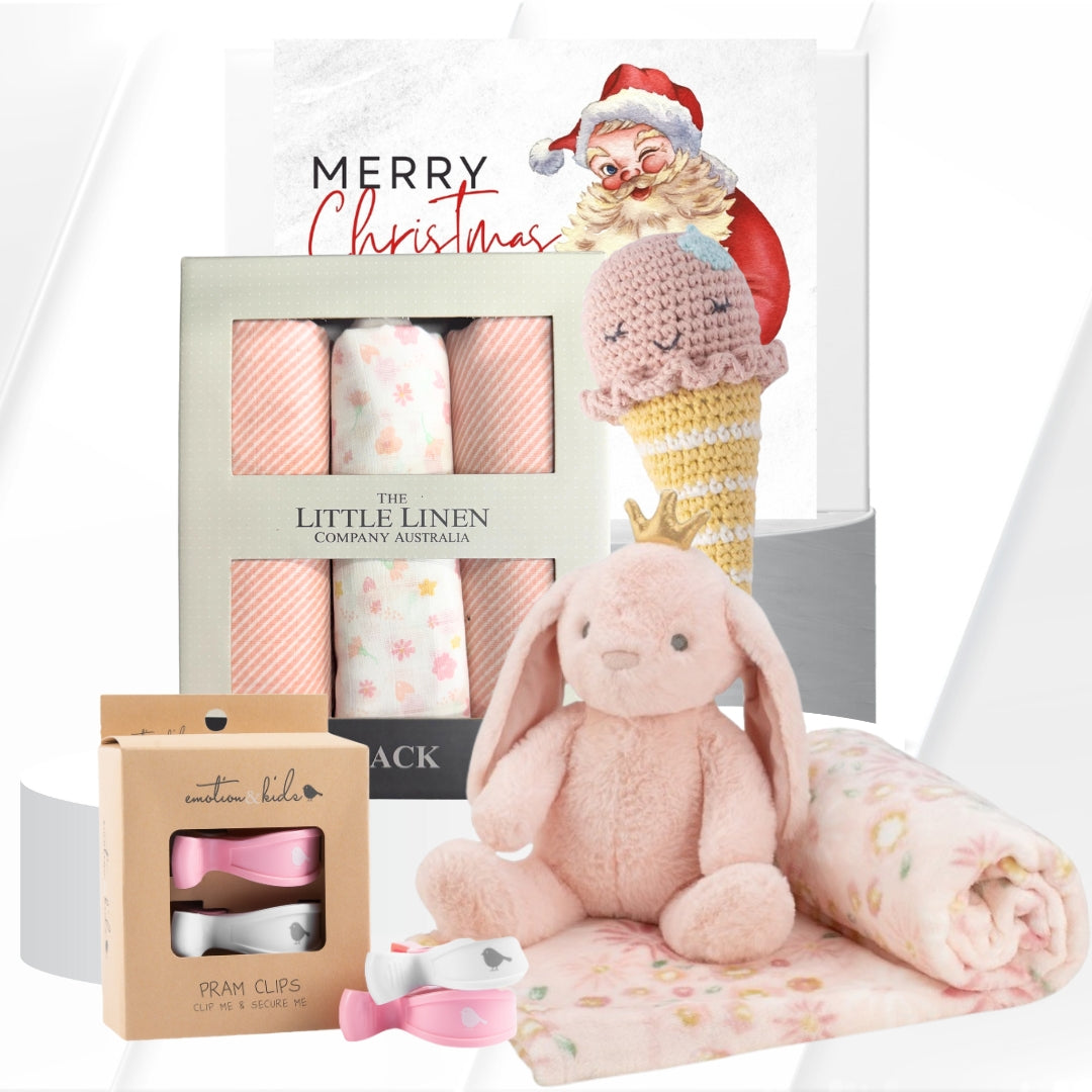 Baby Girl’s First Christmas Play Kit