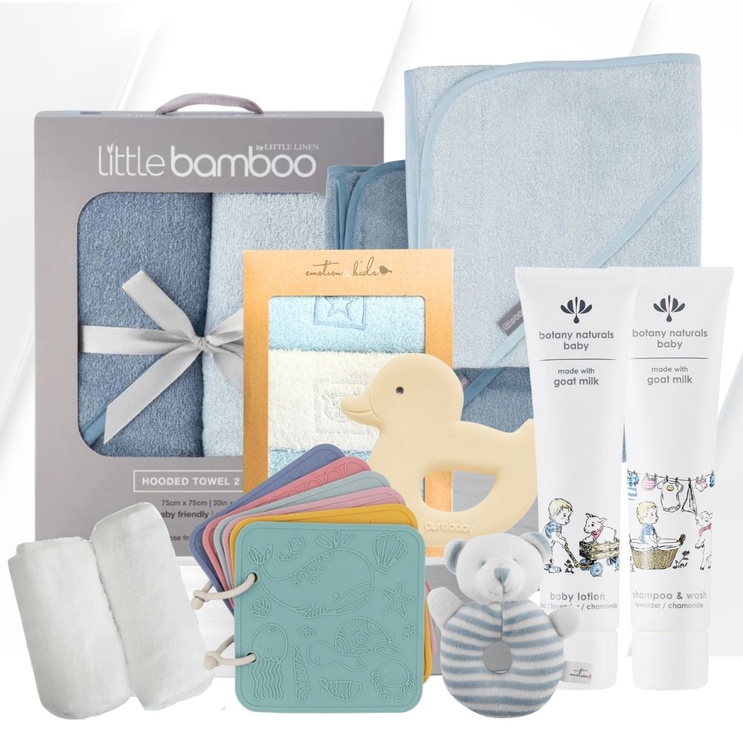 Little Mister Bathtime Newborn Hamper