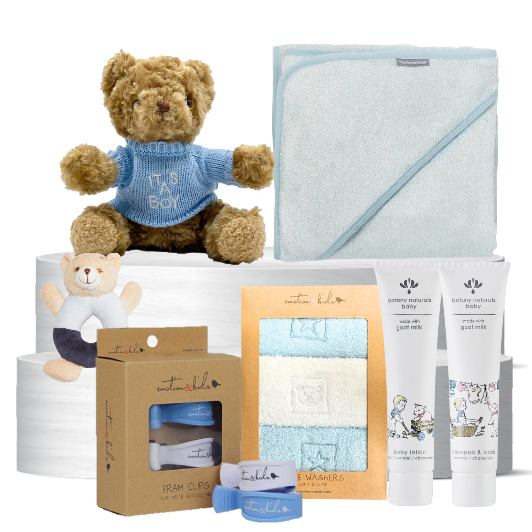 Baby's Boy Bathtime Essentials