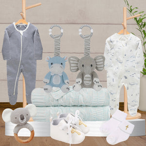 Baby Boy's Christening Joy Gift Hamper - Baby Gifts Australia