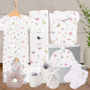 Little Flower Christening Gift Hamper - Baby Gifts Australia