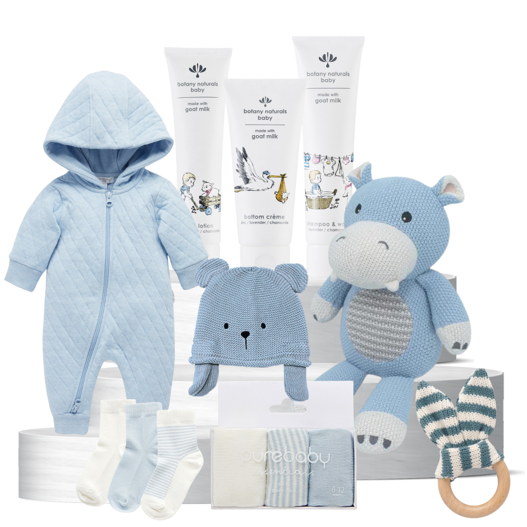 Baby Boy Cuddle Hamper