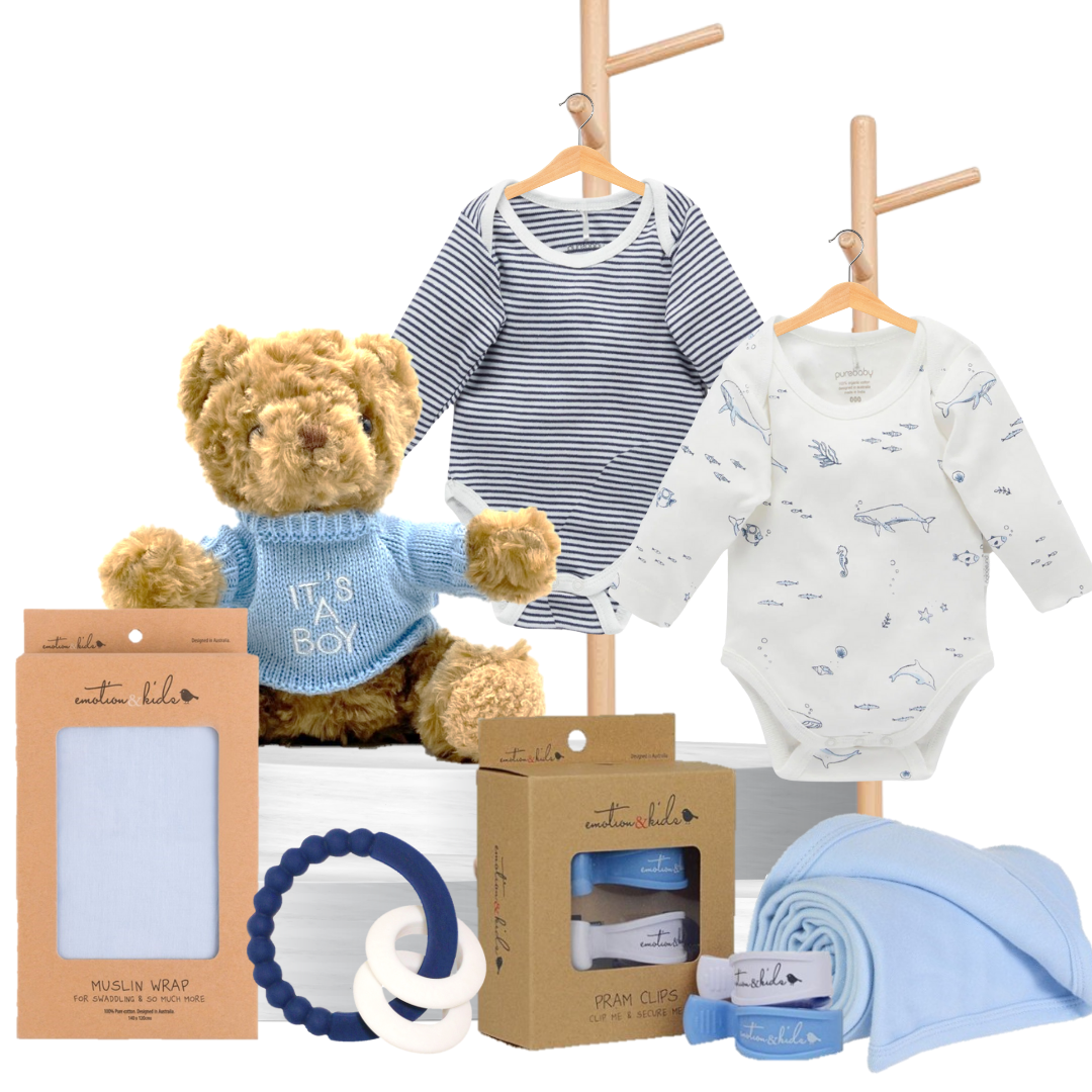 Newborn Little Boy Baby Hamper