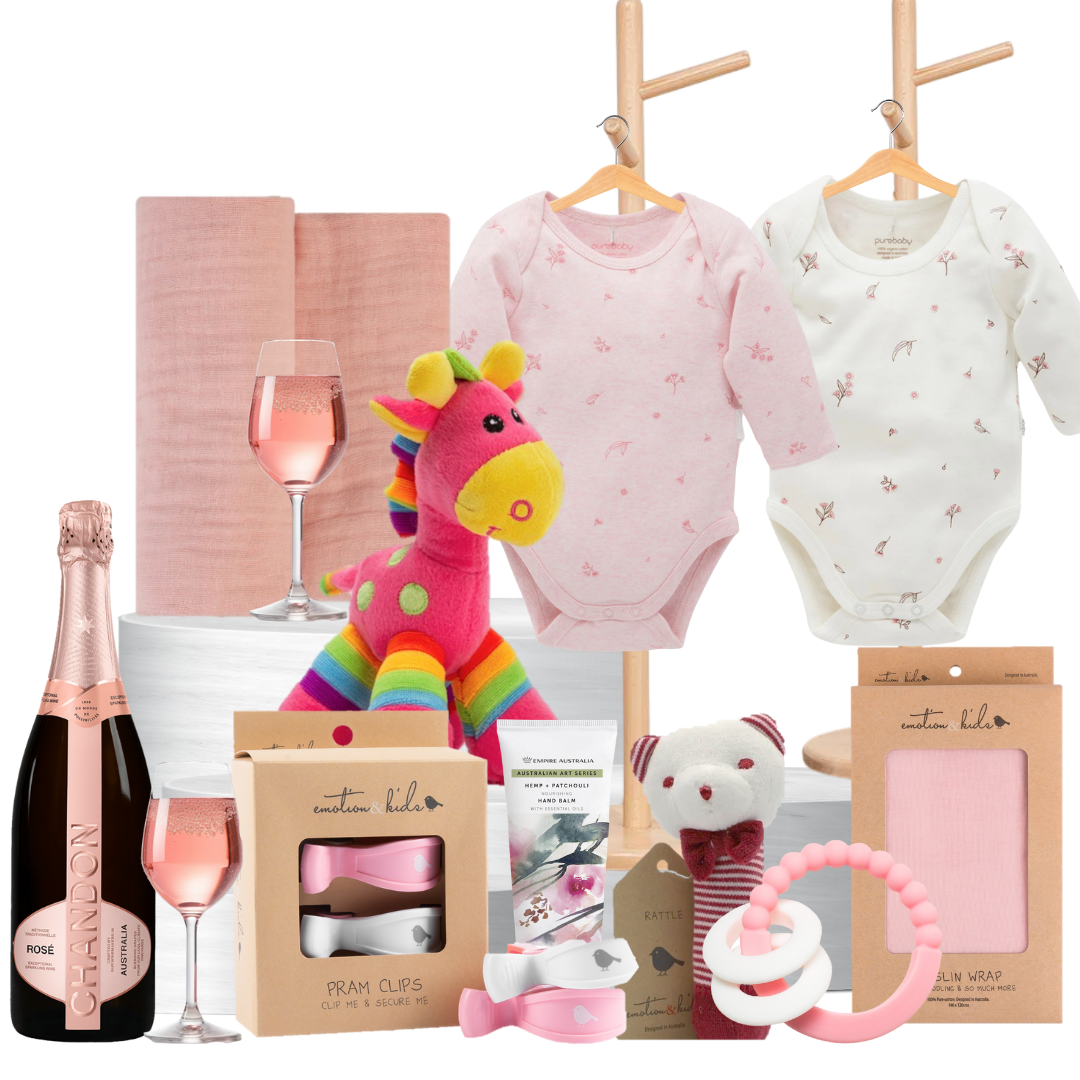 Pink Newborn Festivite Hamper