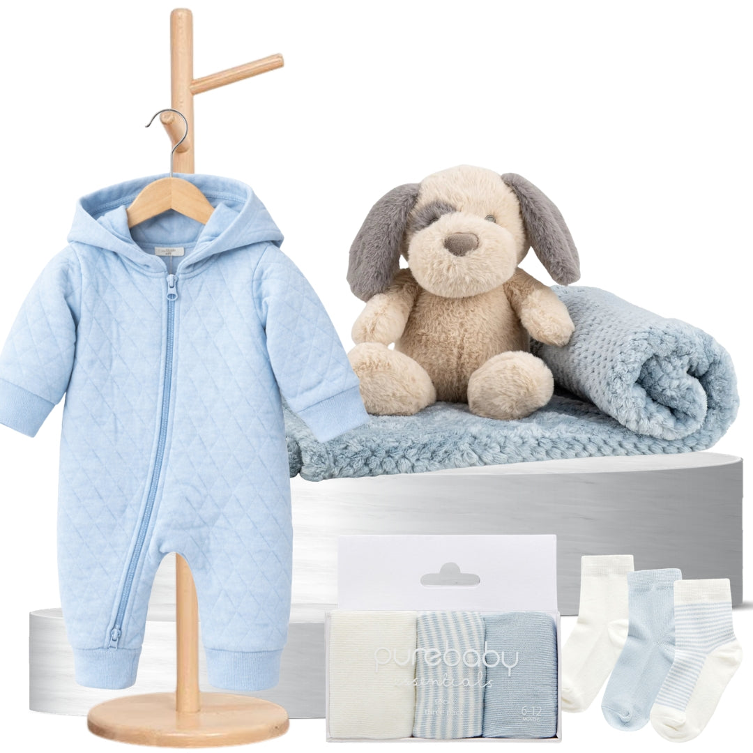 Baby Boy Cuddle Hamper