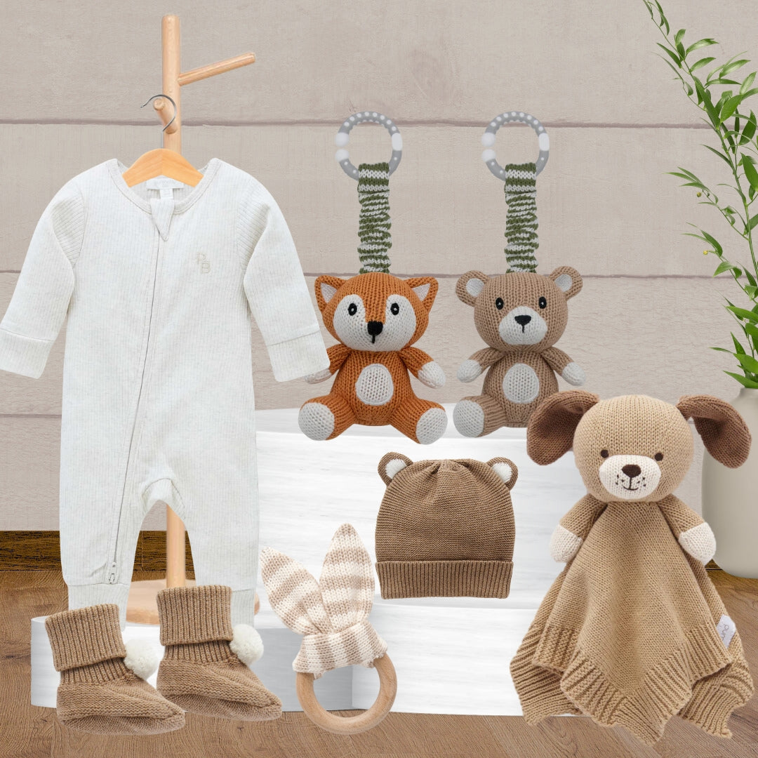 Unisex Baby Cuddle Hamper - Baby Gifts Australia
