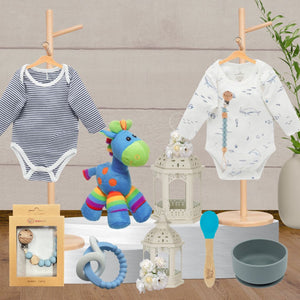 Feed Time Boy Baby Hamper - Baby Gifts Australia