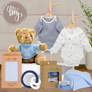 Its a Boy Gender reveal Baby Hamper - Baby Gifts Australia