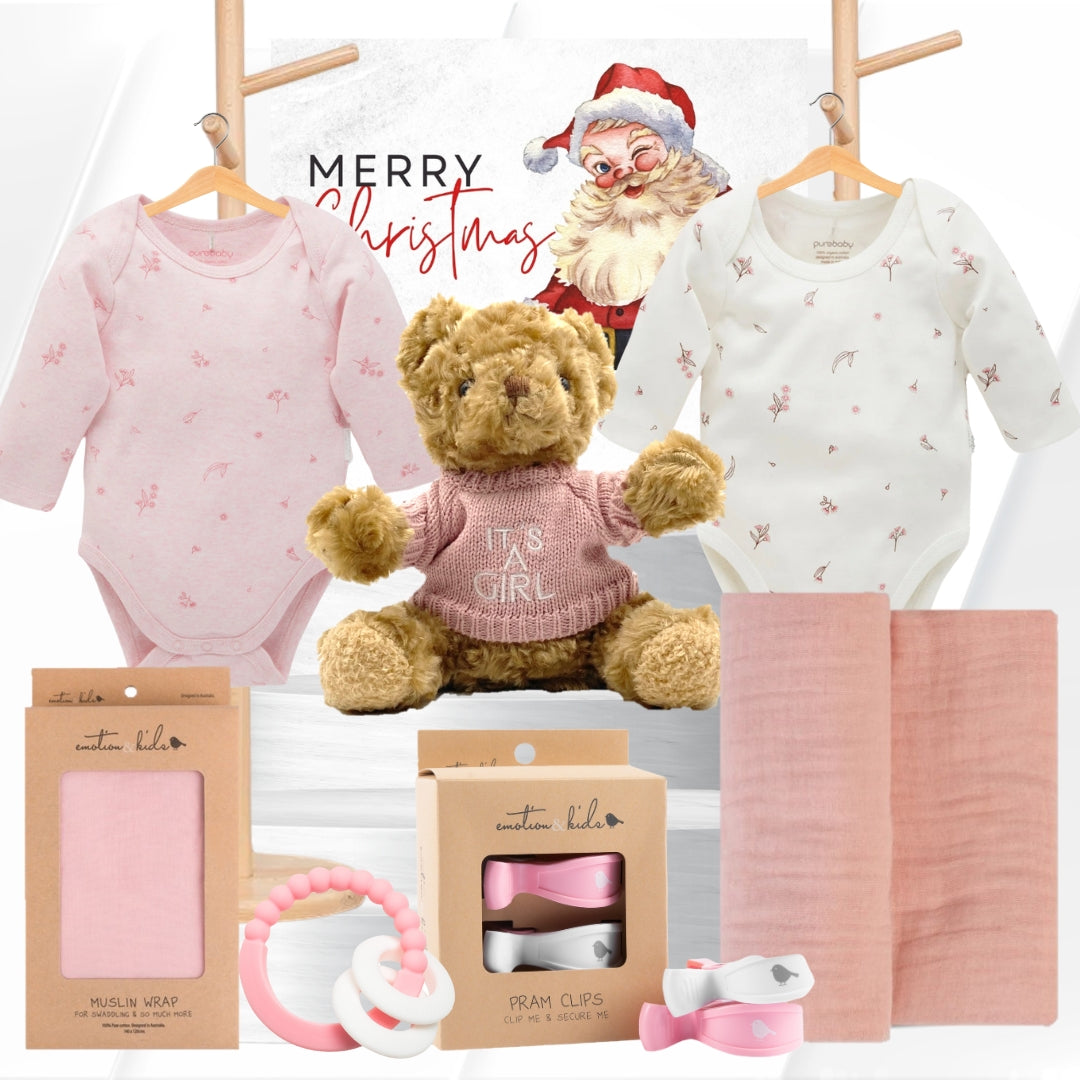 Newborn Baby Girl Christmas Hamper