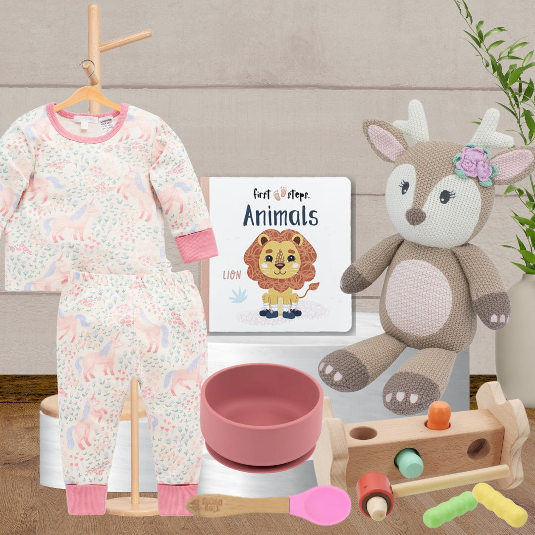 Birthday Girl Baby Gift Hamper - Baby Gifts Australia