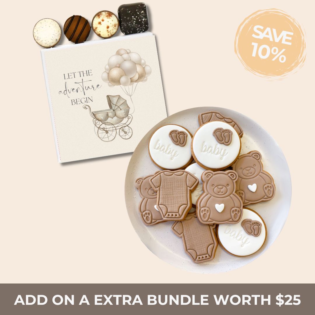 Baby Shower Chocolates & Cookies - Baby Gifts Australia