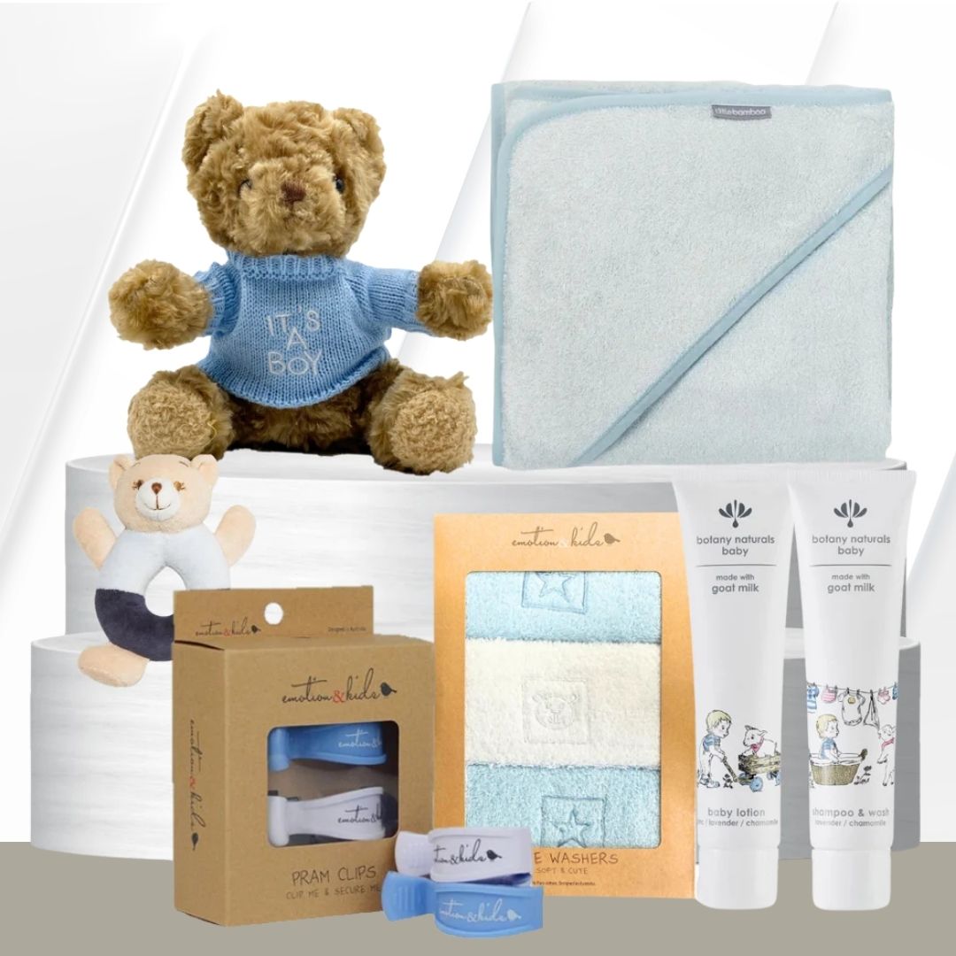Baby's Boy Bathtime Essentials