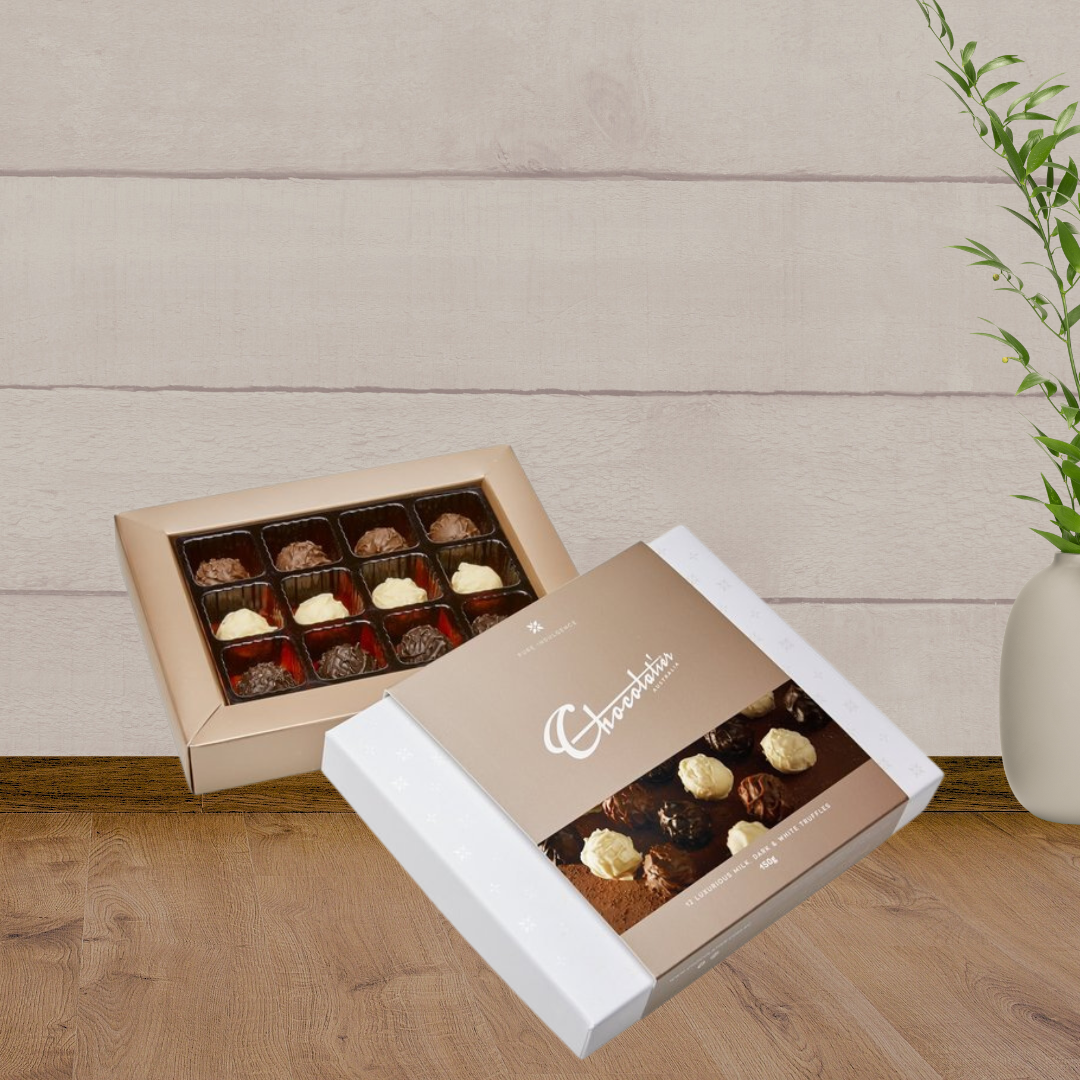 Chocolatier Pure Indulgence Truffles (150g) - Baby Gifts Australia