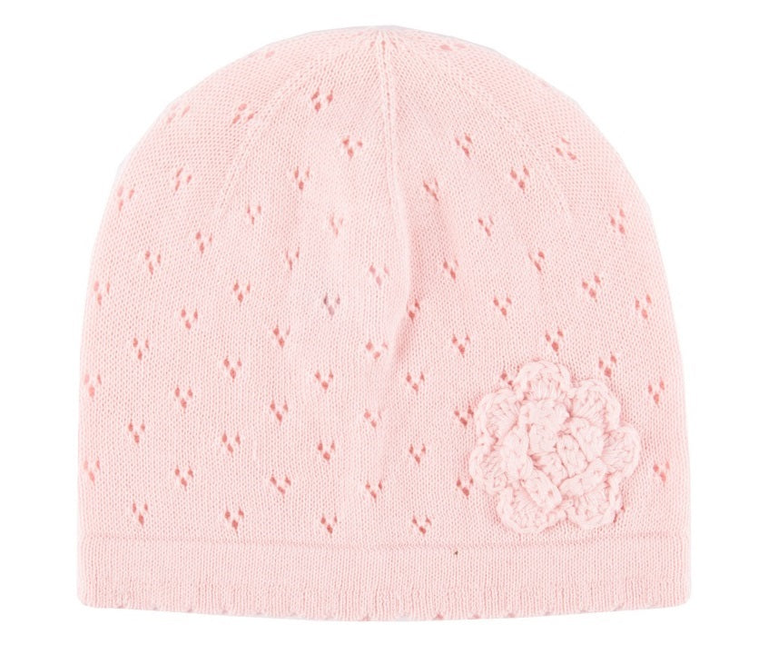 Pink Flower Hat