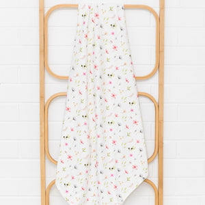 Fleur Organic Cotton Wrap - Baby Gifts Australia