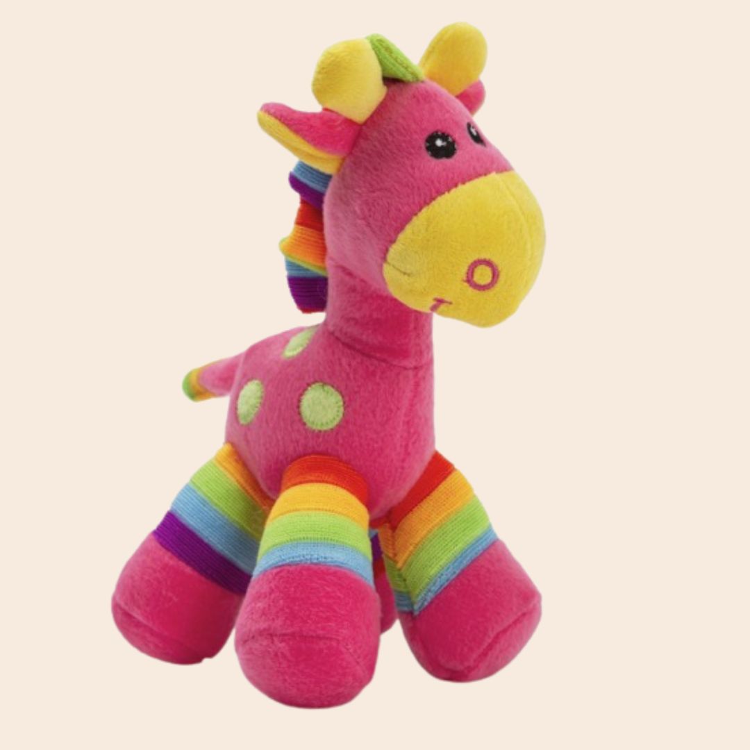 Gerry Giraffe Hot Pink Soft Toy Baby Gifts Australia gerry-giraffe-hot-pink-soft-toy-baby-gifts-australia