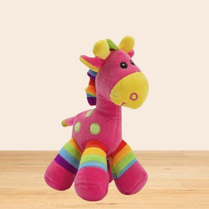 Gerry Giraffe Hot Pink Soft Toy - Baby Gifts Australia