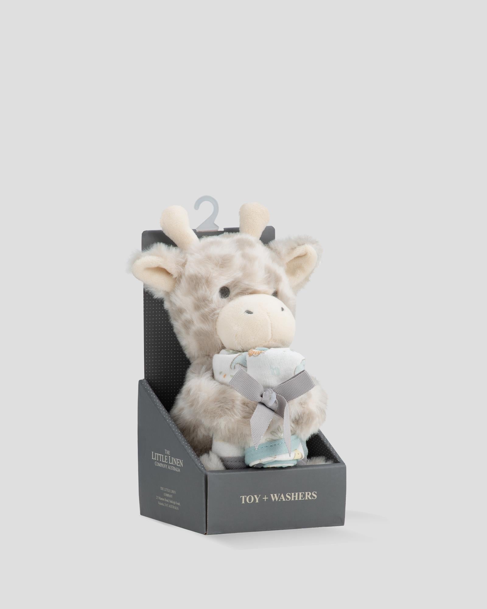 TLLC Plush Toy & Washers - Savanna Giraffe
