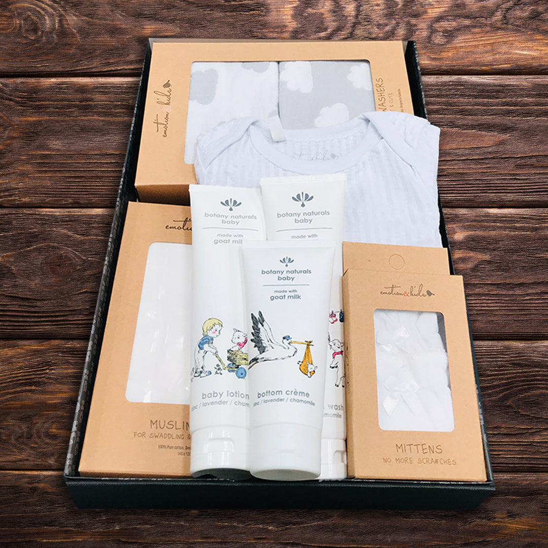 Neutral Newborn Welcome Kit - Baby Gifts Australia