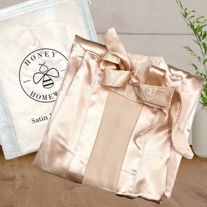 Honey Homeware Satin Bathrobe - Baby Gifts Australia