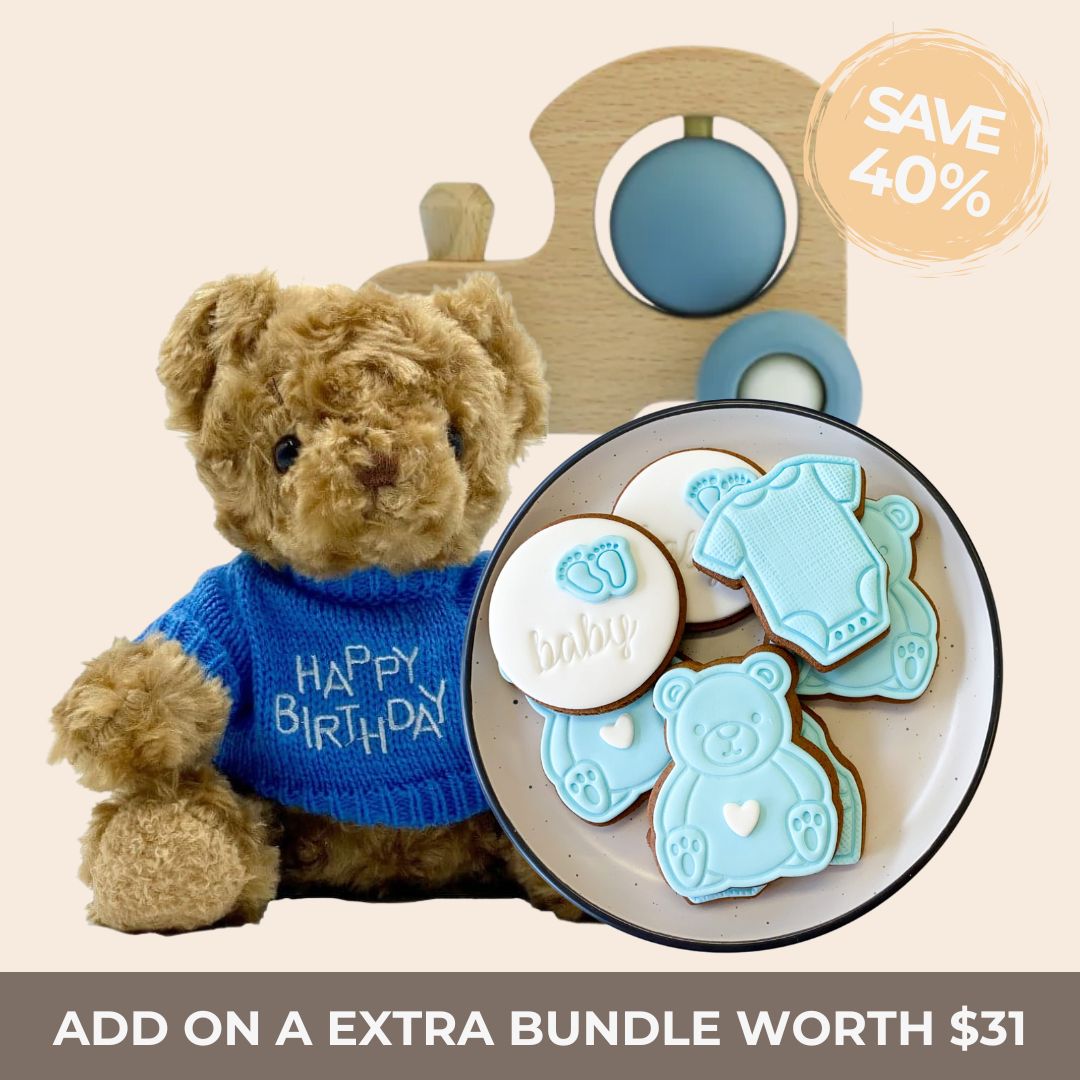 Happy Birthday Boy Extras Bundle - Baby Gifts Australia
