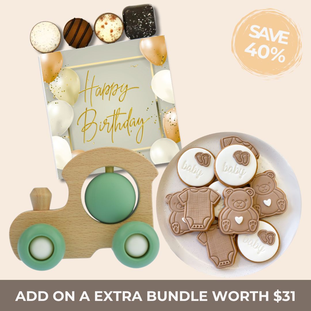 Happy Birthday Extras Bundle - Baby Gifts Australia