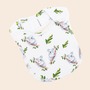Koala Organic Cotton Bib - Baby Gifts Australia