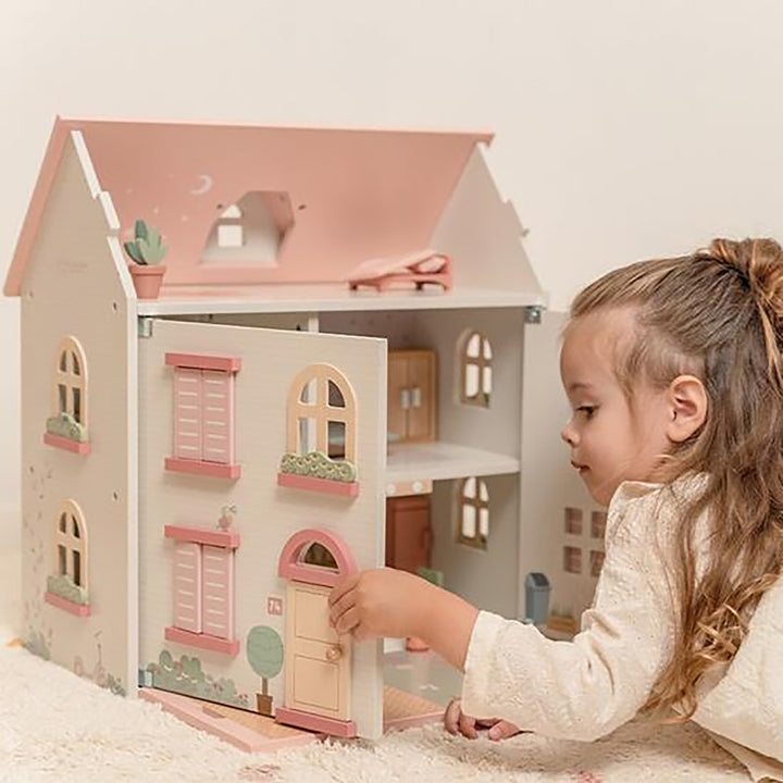 Little Dutch Medium Wooden Doll House - Baby Gifts Australia