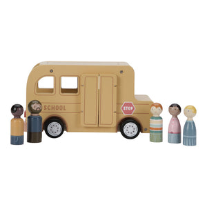 Little Dutch Wooden School Bus - Baby Gifts Australia