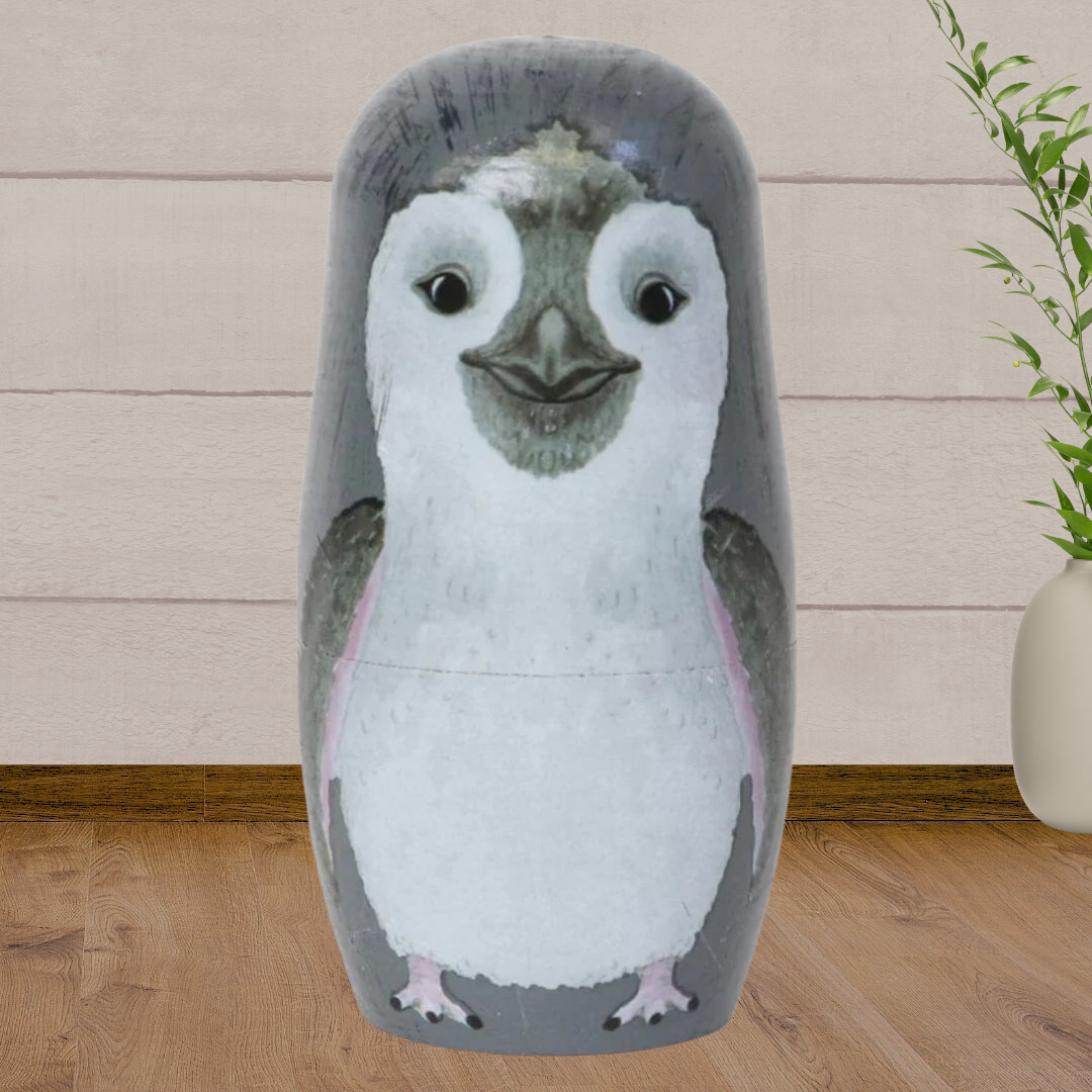 Marmalade Lion Penguin Rattle - Baby Gifts Australia