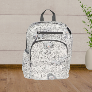 Marmalade lions cuddly faces expect a spill backpack - Baby Gifts Australia