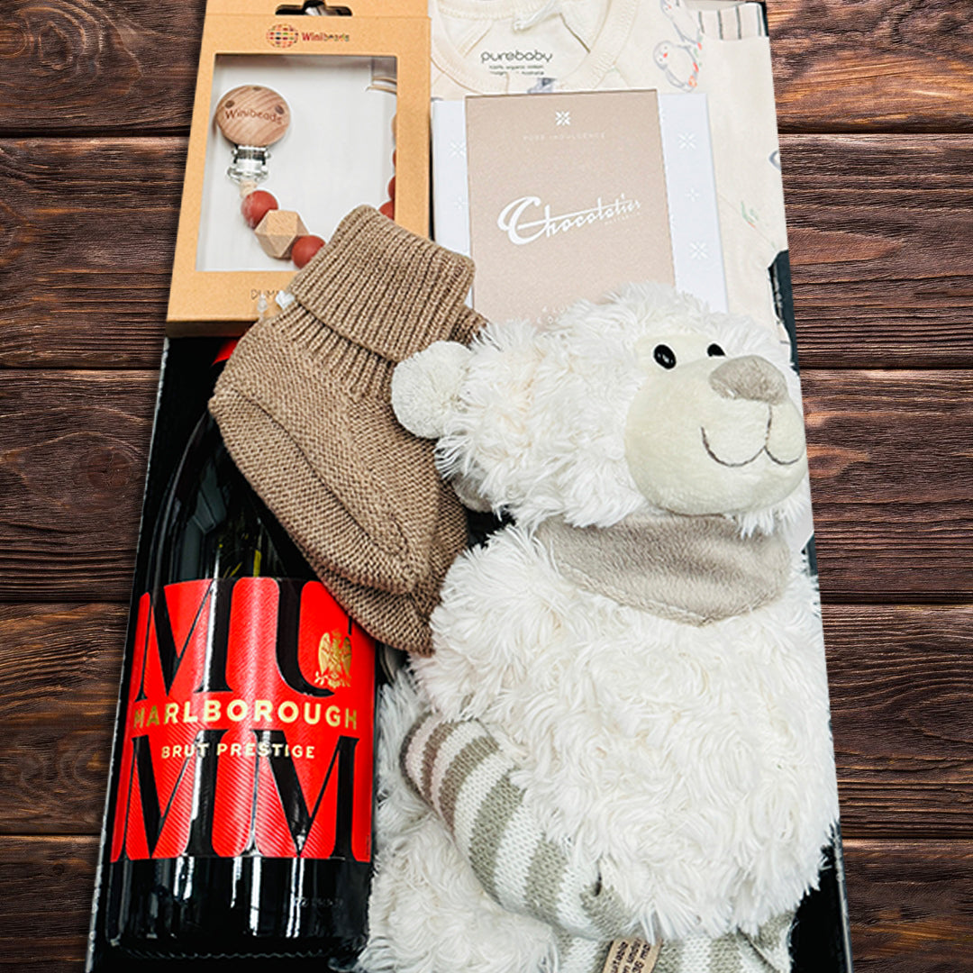 New Arrival Baby Shower Gift Hamper - Baby Gifts Australia