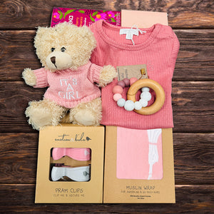 Newborn Little Girl Baby Hamper - Baby Gifts Australia