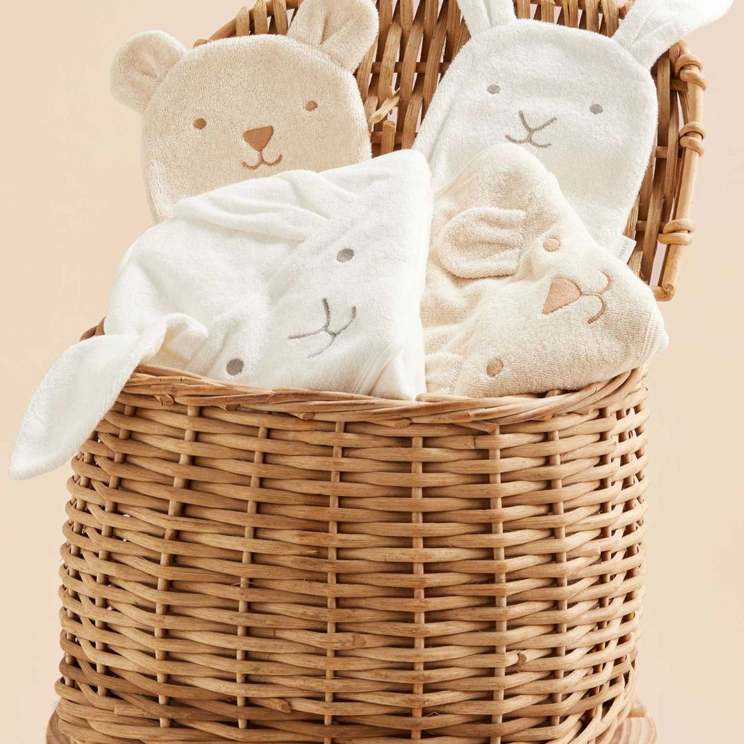 Pure Baby Baby Bear Hooded Towel - Baby Gifts Australia