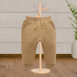 Pure Baby Barn Melange Quilted Track Pant - Baby Gifts Australia