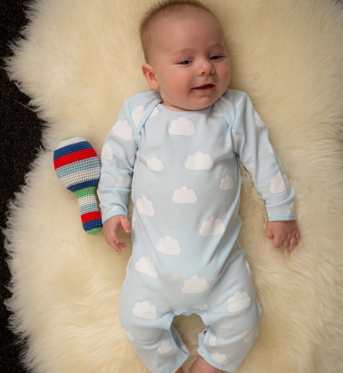 Emotion & Kids Pale Blue Clouds Outfit
