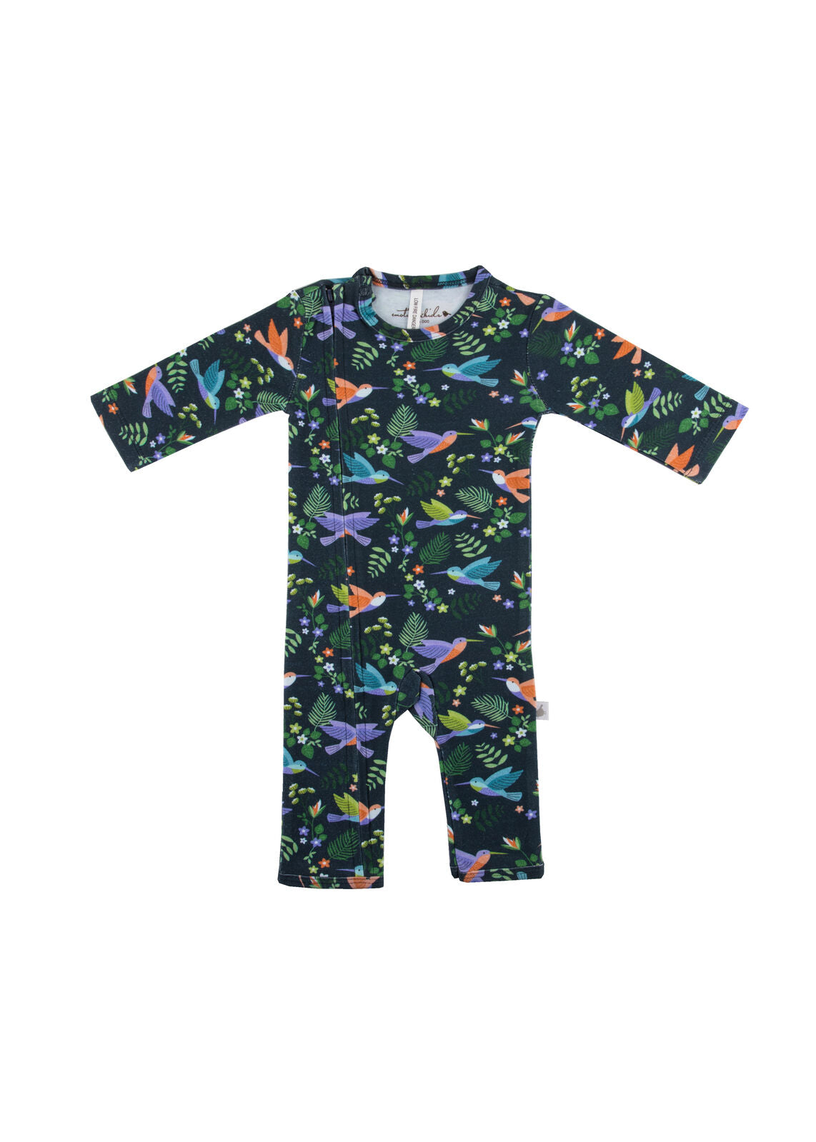 Emotion & Kids Hummingbirds Long Leg Romper