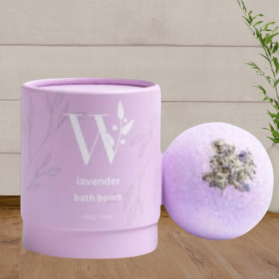 Wheelers Hill Soaps Lavender Bath Bomb - Baby Gifts Australia