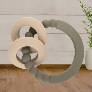 Winibeads Sage & Sand Wine Teether - Baby Gifts Australia