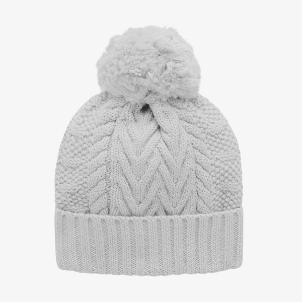 Pure Baby Cable Knit Beanie - Baby Gifts Australia