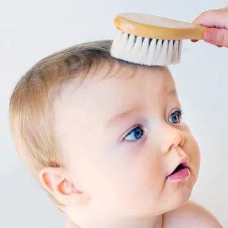 Pure Baby Natural Goat Hair Brush - Baby Gifts Australia