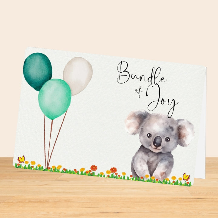 Bundle of Joy Card Greeting Card - Baby Gifts Australia