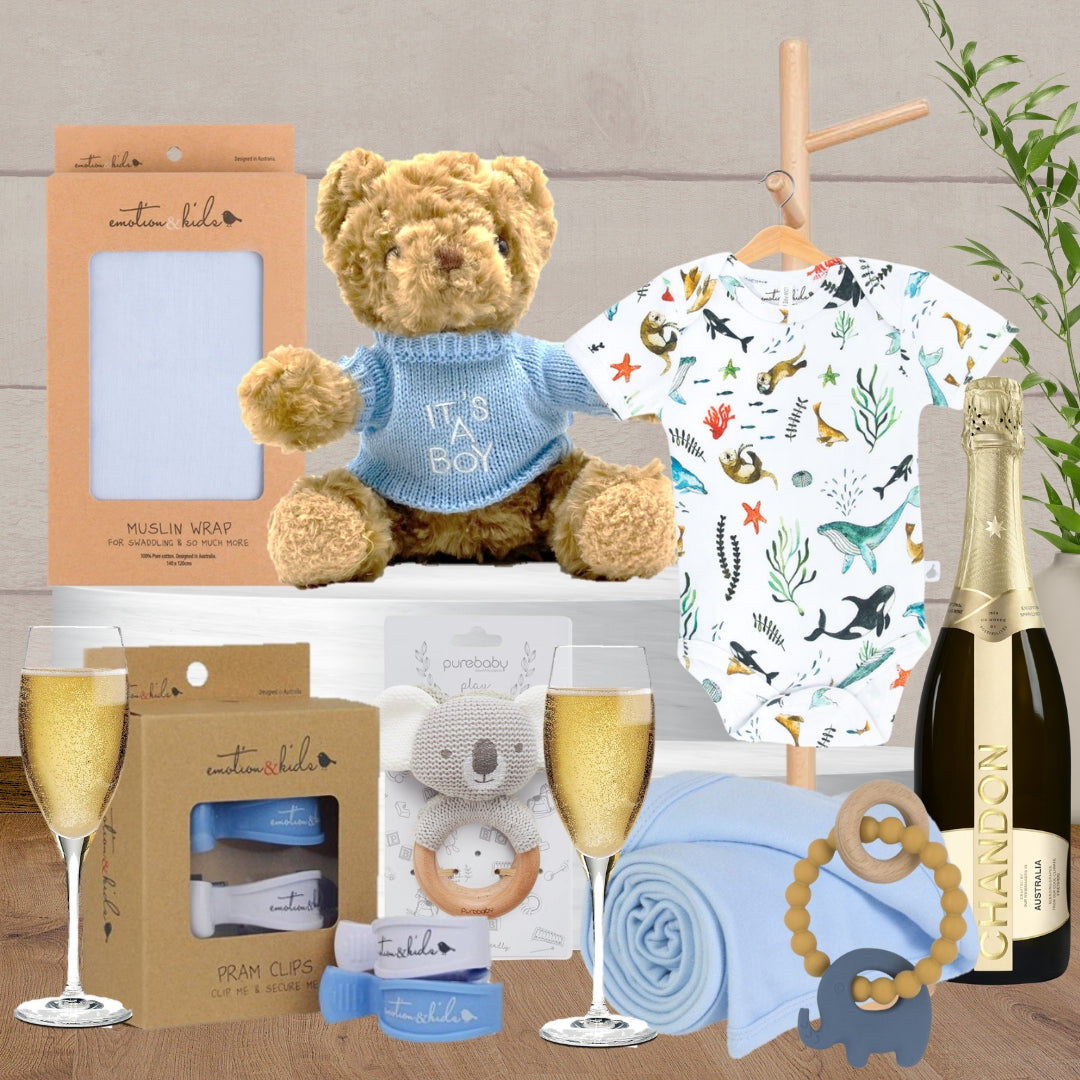 Baby Boy Welcome Celebration - Baby Gifts Australia